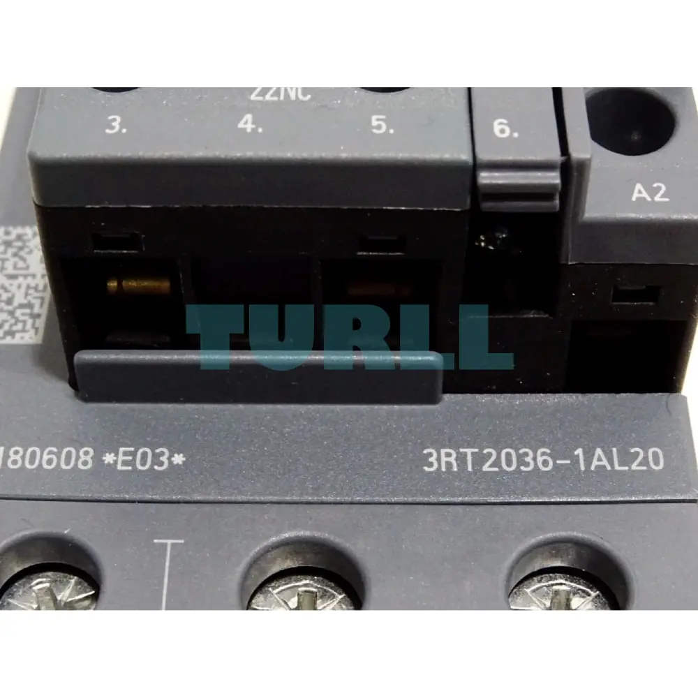 Siemens 3RT2036-1AL20 SIRIUS Power Contactor AC-3e/AC-3, 51 A, 22 kW, 230 V AC Coil, Size S2 Original Brand New 2 Siemens 3RT2036-1AL20 SIRIUS Power Contactor AC-3e/AC-3, 51 A, 22 kW, 230 V AC Coil, Size S2