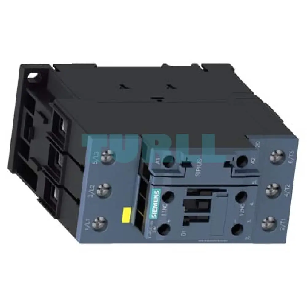 Siemens SIRIUS 3RT2036-1SB30 Power Contactor 51A, 22kW, 21-33V AC/DC, Size S2 with Integrated Varistor and F-PLC-IN Original Brand New 2 Siemens SIRIUS 3RT2036-1SB30 Power Contactor 51A, 22kW, 21-33V AC/DC, Size S2 with Integrated Varistor and F-PLC-IN
