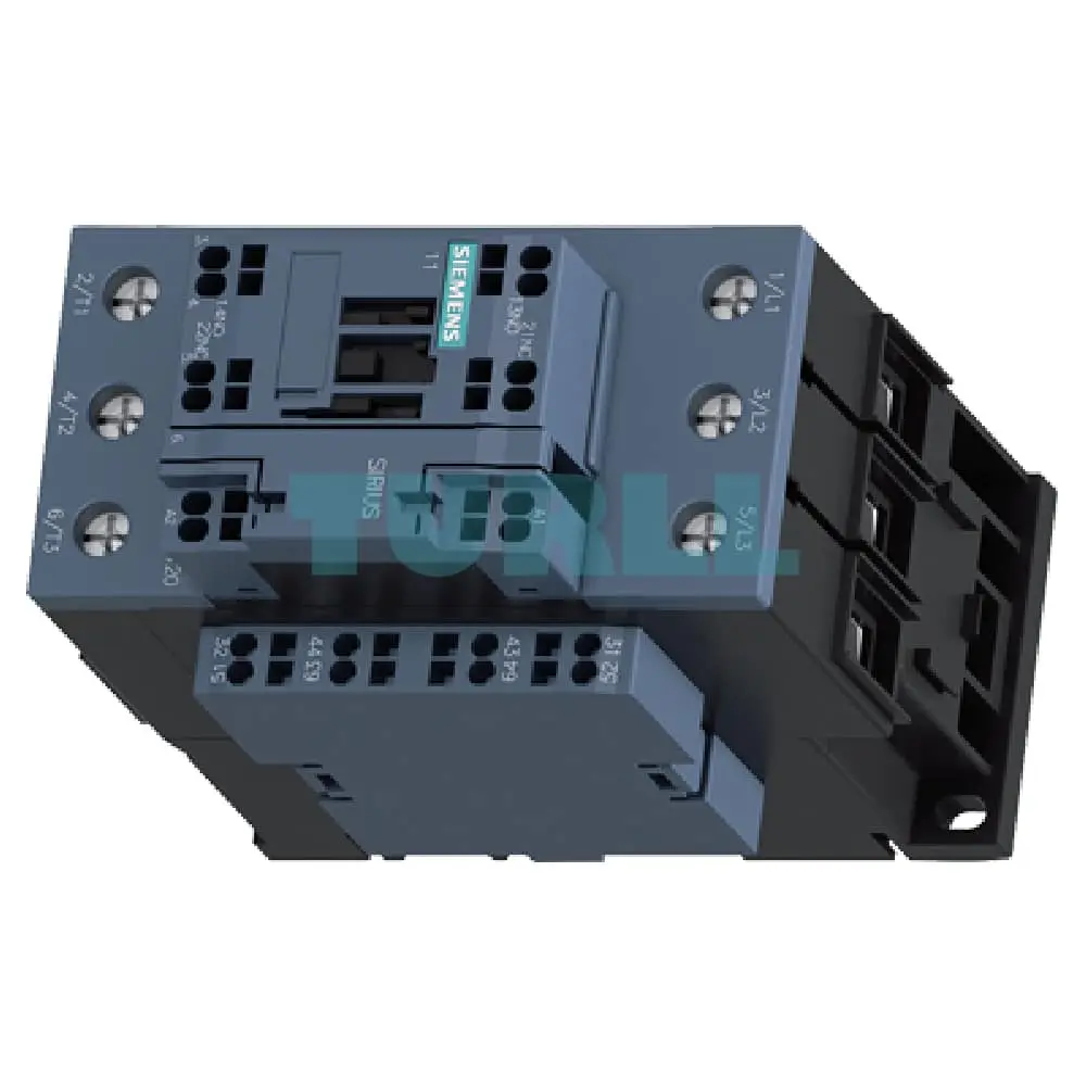 Siemens SIRIUS 3RT2036-3AL16 Power Contactor S2 Size, 51A, 22kW, 230V AC, 2 NO + 2 NC Aux Original Brand New 4 Siemens SIRIUS 3RT2036-3AL16 Power Contactor S2 Size, 51A, 22kW, 230V AC, 2 NO + 2 NC Aux