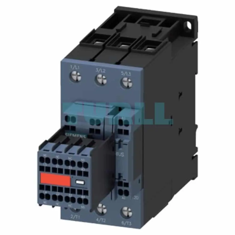 Siemens SIRIUS 3RT2036-3KB44-3MA0 Power Contactor, 51A, 22kW, 24V DC, S2 Frame, Varistor Original Brand New 1 Siemens SIRIUS 3RT2036-3KB44-3MA0 Power Contactor, 51A, 22kW, 24V DC, S2 Frame, Varistor