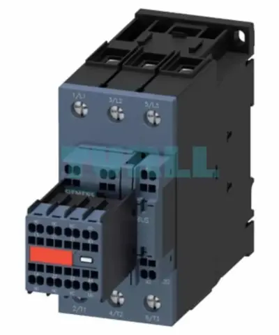 Siemens SIRIUS 3RT2036-3KB44-3MA0 Power Contactor, 51A, 22kW, 24V DC, S2 Frame, Varistor