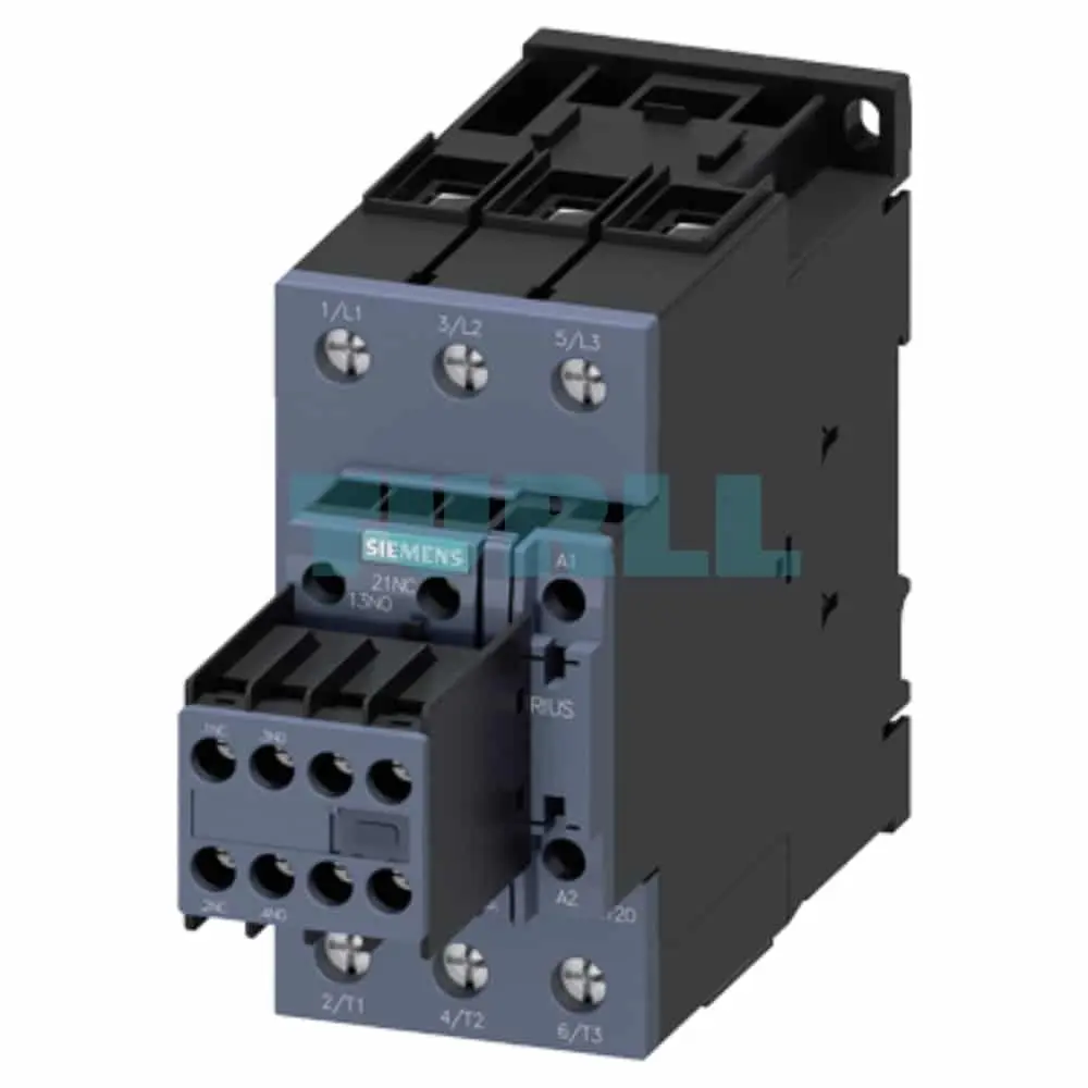 Siemens 3RT2037-1AC24 Power Contactor 65A, 30kW, 24V AC, Size S2, 2NO+2NC Aux Original Brand New 1 Siemens 3RT2037-1AC24 Power Contactor 65A, 30kW, 24V AC, Size S2, 2NO+2NC Aux