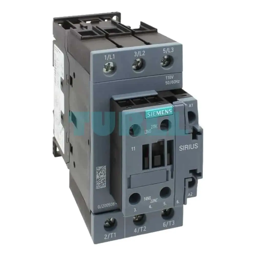 Siemens 3RT2037-1AG20 SIRIUS Power Contactor AC-3e/AC-3, 65A, 30kW, 110V AC, S2 Original Brand New 3 Siemens 3RT2037-1AG20 SIRIUS Power Contactor AC-3e/AC-3, 65A, 30kW, 110V AC, S2