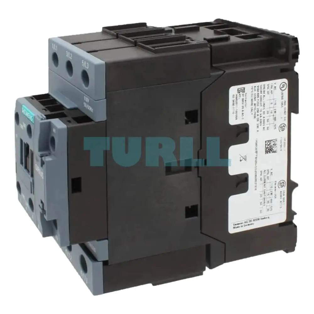 Siemens 3RT2037-1AG20 SIRIUS Power Contactor AC-3e/AC-3, 65A, 30kW, 110V AC, S2 Original Brand New 2 Siemens 3RT2037-1AG20 SIRIUS Power Contactor AC-3e/AC-3, 65A, 30kW, 110V AC, S2