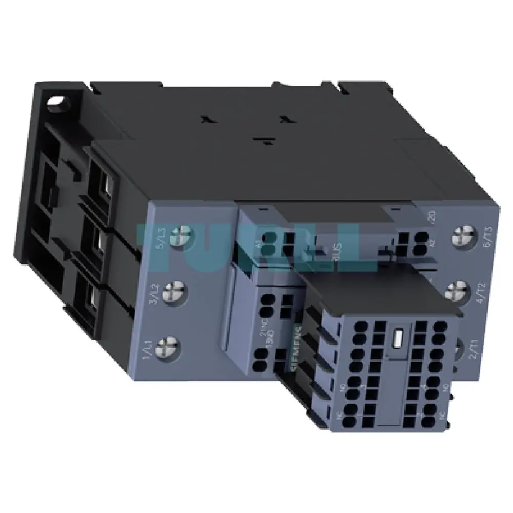 Siemens 3RT2037-3AF04 SIRIUS Power Contactor, S2, 65A, 30kW, 110V AC, Screw/Spring Terminals Original Brand New 2 Siemens 3RT2037-3AF04 SIRIUS Power Contactor, S2, 65A, 30kW, 110V AC, Screw/Spring Terminals
