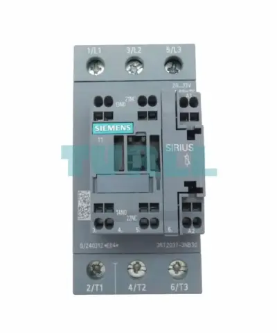 Siemens 3RT2037-3NB30 Power Contactor 65A, 30kW, AC/DC Coil, S2 Size