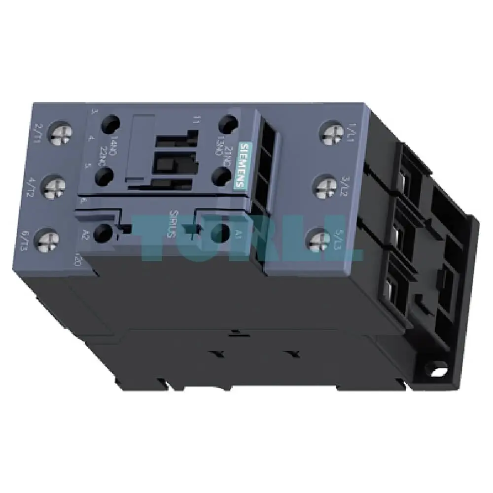 Siemens 3RT2038-1AQ20 SIRIUS Power Contactor, 80A, 37kW (AC-3), 3-Pole, Size S2 - Screw Terminal Original Brand New 4 Siemens 3RT2038-1AQ20 SIRIUS Power Contactor, 80A, 37kW (AC-3), 3-Pole, Size S2 - Screw Terminal