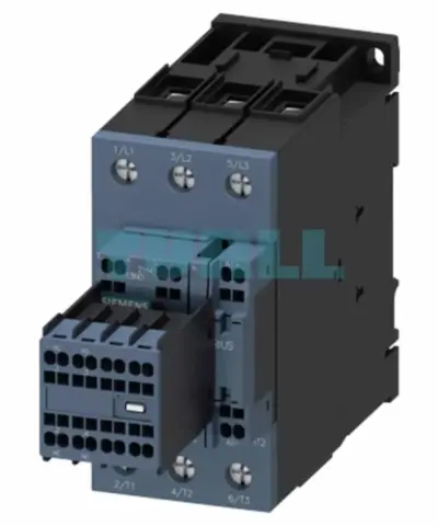 Siemens 3RT2038-3XF44-0LA2 Traction Contactor 80A, 37kW, 110V DC Coil, S2 Frame