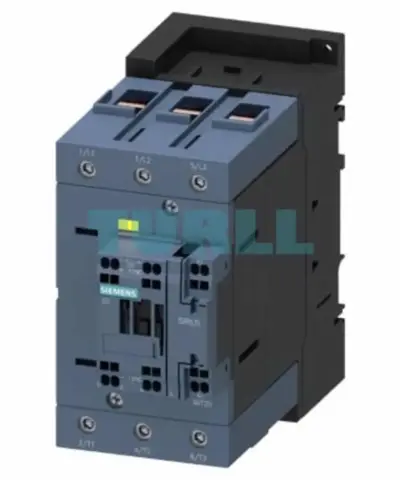 Siemens 3RT2045-3SF30 SIRIUS Power Contactor, 80A, 37kW (400V), 3-Pole, AC/DC, Spring-Loaded Terminals