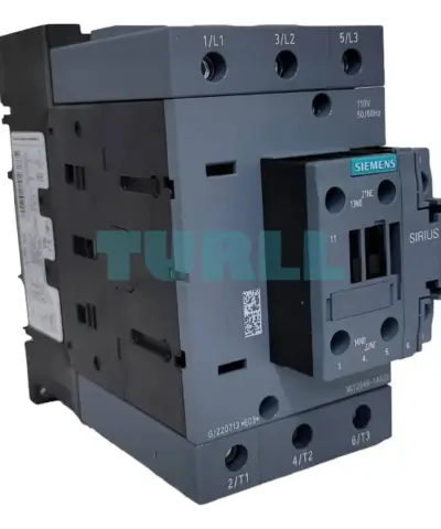 Siemens SIRIUS 3RT2046-1AC20 Power Contactor 95A, 45kW, 24V AC, Size S3
