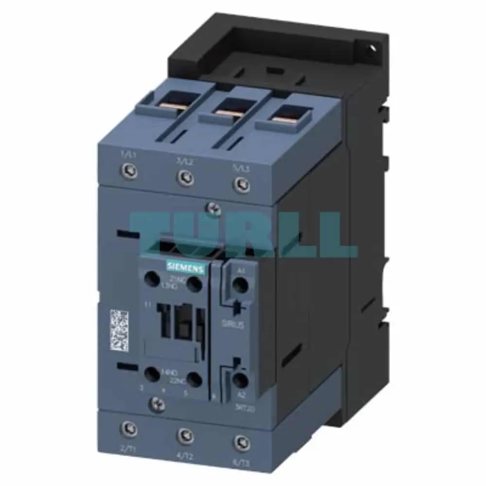 Siemens SIRIUS 3RT2046-1AV00 Power Contactor 95A, 45kW, 400V AC, S3 Screw Terminal Original Brand New 1 Siemens SIRIUS 3RT2046-1AV00 Power Contactor 95A, 45kW, 400V AC, S3 Screw Terminal
