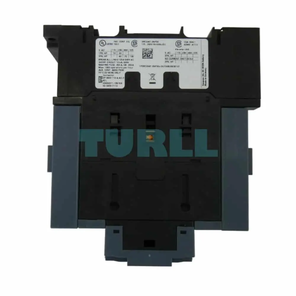 Siemens 3RT2047-3NP30 Power Contactor SIRIUS 110A, 55kW, 175-280V AC/DC, S3 Size Original Brand New 3 Siemens 3RT2047-3NP30 Power Contactor SIRIUS 110A, 55kW, 175-280V AC/DC, S3 Size