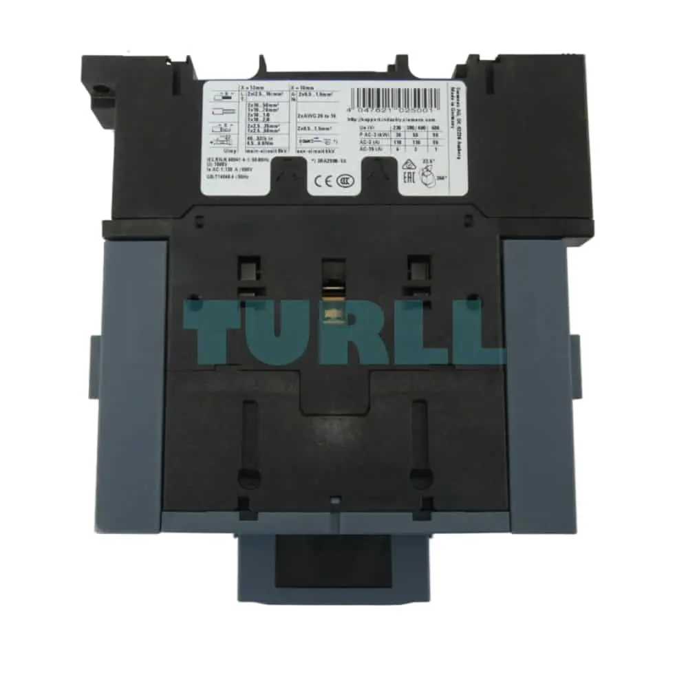 Siemens 3RT2047-3NP30 Power Contactor SIRIUS 110A, 55kW, 175-280V AC/DC, S3 Size Original Brand New 2 Siemens 3RT2047-3NP30 Power Contactor SIRIUS 110A, 55kW, 175-280V AC/DC, S3 Size