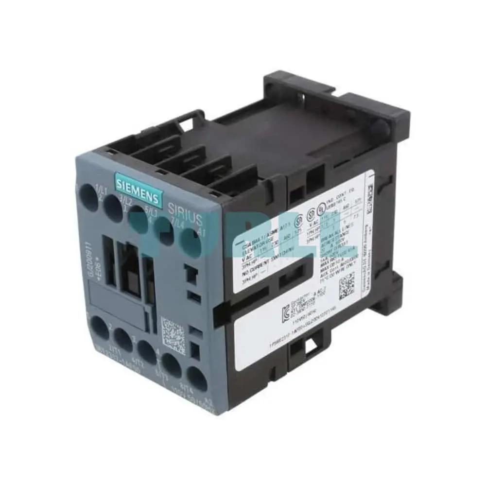 Siemens SIRIUS 3RT2317-1AF00 Contactor 4-Pole AC-1, 22A, 110V AC, S00 Size, Screw Terminal Original Brand New 1 Siemens SIRIUS 3RT2317-1AF00 Contactor 4-Pole AC-1, 22A, 110V AC, S00 Size, Screw Terminal