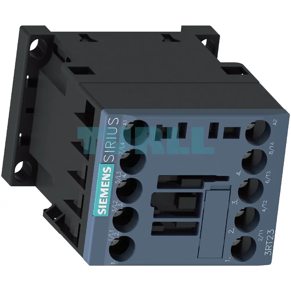 Siemens 3RT2317-1AK60 SIRIUS Power Contactor AC-1, 22A, 4-Pole, 110V AC/120V AC Coil, S00, Screw Terminal Original Brand New 2 Siemens 3RT2317-1AK60 SIRIUS Power Contactor AC-1, 22A, 4-Pole, 110V AC/120V AC Coil, S00, Screw Terminal