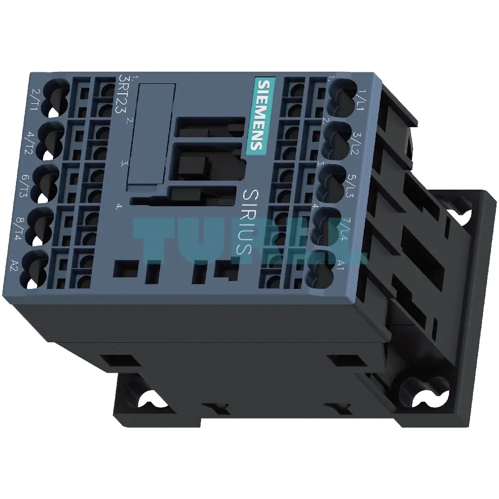 Siemens SIRIUS 3RT2317-2AB00 AC-1 Contactor, 22A, 4-Pole, 24V AC, Spring-Loaded Terminal, Size S00 Original Brand New 4 Siemens SIRIUS 3RT2317-2AB00 AC-1 Contactor, 22A, 4-Pole, 24V AC, Spring-Loaded Terminal, Size S00