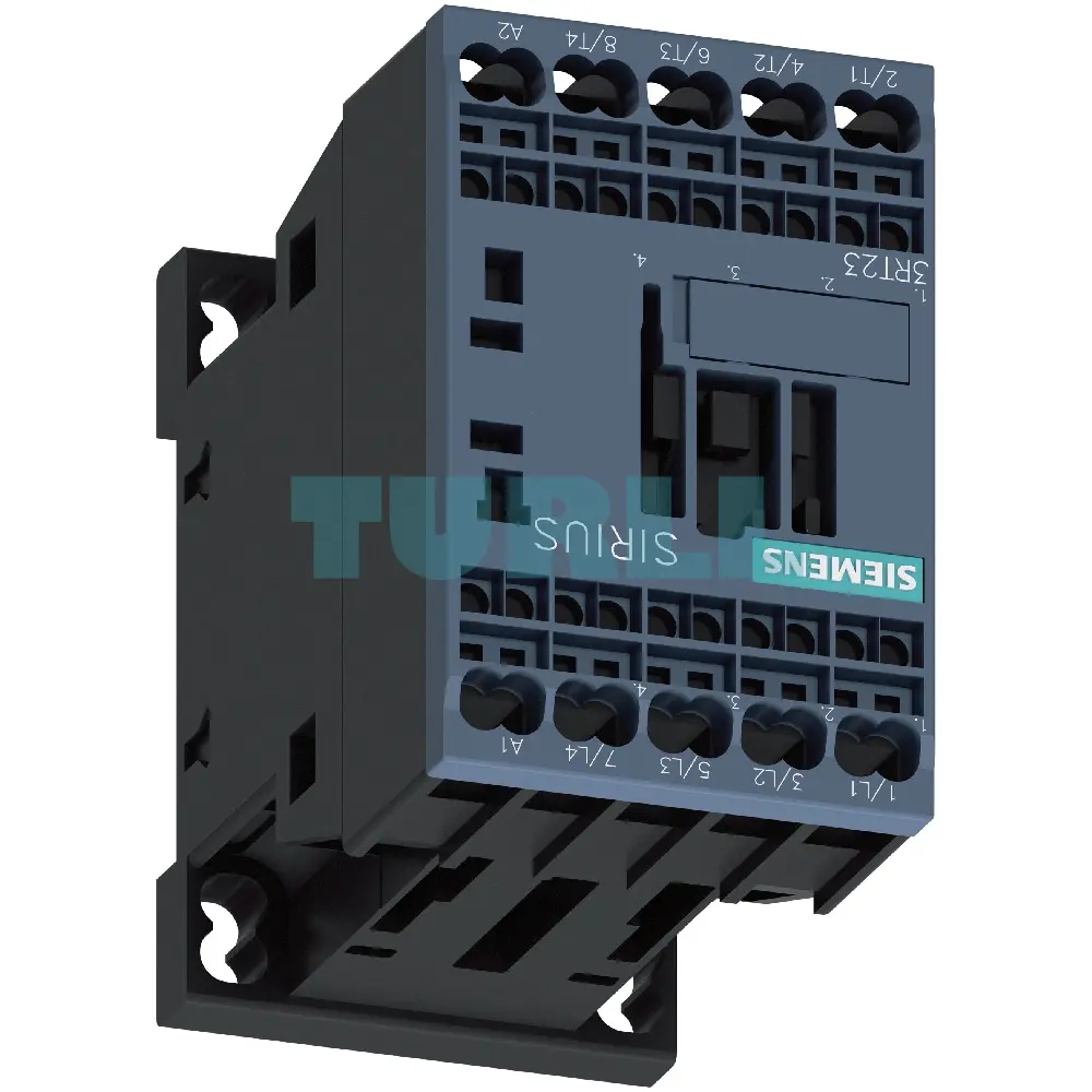 Siemens SIRIUS 3RT2317-2AP00 Contactor, AC-1, 22A, 4-Pole, 230V AC, Spring-Loaded Terminal Original Brand New 3 Siemens SIRIUS 3RT2317-2AP00 Contactor, AC-1, 22A, 4-Pole, 230V AC, Spring-Loaded Terminal