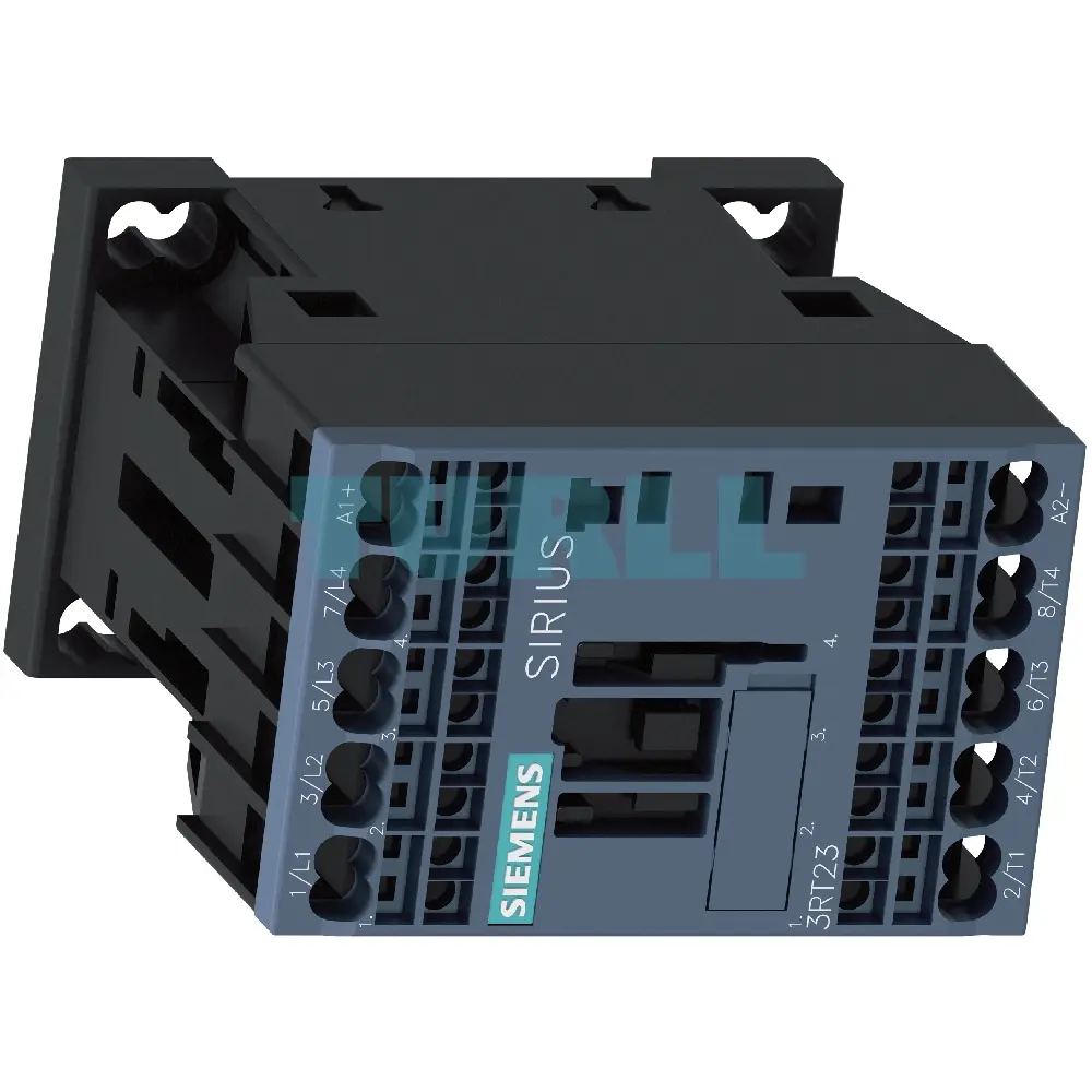 Siemens 3RT2317-2BM40 Contactor 4-Pole, 22A (AC-1), 220V DC, Spring-Loaded Terminal, Size S00 Original Brand New 2 Siemens 3RT2317-2BM40 Contactor 4-Pole, 22A (AC-1), 220V DC, Spring-Loaded Terminal, Size S00