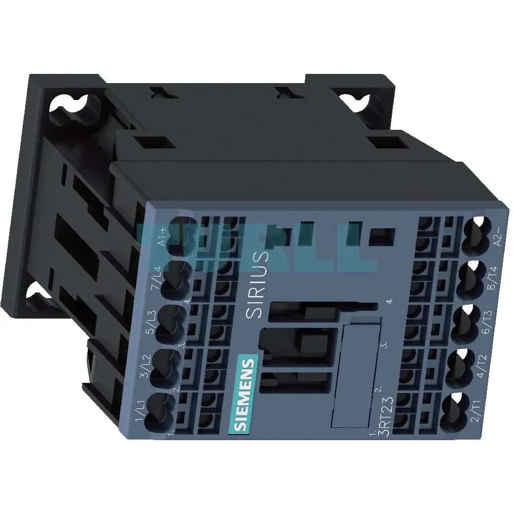 Siemens 3RT2317-2XF40-0LA2 SIRIUS ACT Traction Contactor, AC-1, 22A, 400V, 4-Pole, 72-125V DC Solid-State Original Brand New 2 Siemens 3RT2317-2XF40-0LA2 SIRIUS ACT Traction Contactor, AC-1, 22A, 400V, 4-Pole, 72-125V DC Solid-State
