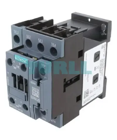 Siemens 3RT2325-1AF00 SIRIUS Contactor, AC-1, 35A, 4-Pole, 110V AC Coil, Screw Terminal, Size S0
