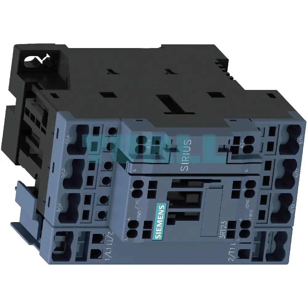 Siemens 3RT2325-2BM40 Contactor 4-Pole AC-1, 35A, 220V DC Coil, Spring-Loaded Terminal, S0 Size Original Brand New 2 Siemens 3RT2325-2BM40 Contactor 4-Pole AC-1, 35A, 220V DC Coil, Spring-Loaded Terminal, S0 Size