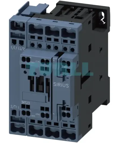 Siemens 3RT2326-2AP60 SIRIUS Contactor AC-1, 40A, 4-Pole, Spring-Loaded, S0