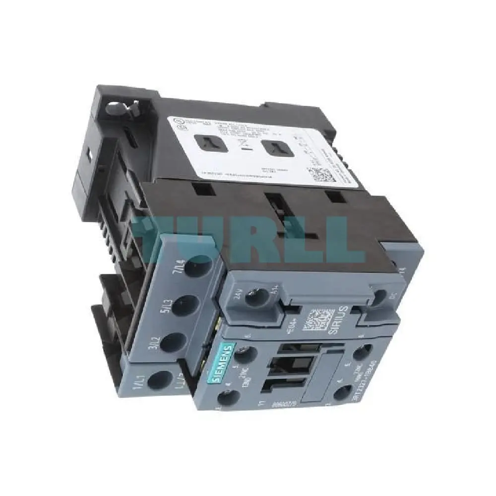 Siemens 3RT2327-1BB40 Contactor AC-1, 50A, 4-Pole, 24V DC, S0 Size Screw Terminal Original Brand New 2 Siemens 3RT2327-1BB40 Contactor AC-1, 50A, 4-Pole, 24V DC, S0 Size Screw Terminal