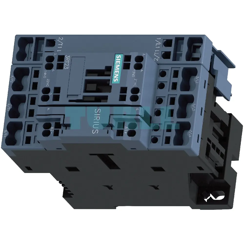 Siemens SIRIUS 3RT2327-2BM40 AC-1 Contactor 50A, 4-Pole, 220V DC Coil, Spring-Loaded, Size S0 Original Brand New 4 Siemens SIRIUS 3RT2327-2BM40 AC-1 Contactor 50A, 4-Pole, 220V DC Coil, Spring-Loaded, Size S0