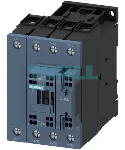 Siemens 3RT2337-3NB30 Contactor 4-Pole, 110A AC-1, S2 Size, Spring-Loaded Terminal