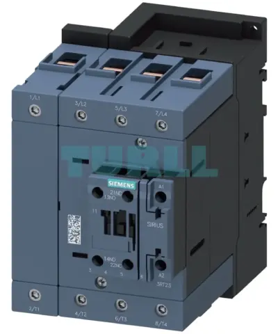 Siemens 3RT2348-1AP60 Contactor 4-Pole AC-1 160A 220/240V AC Coil