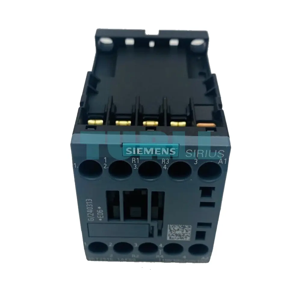 Siemens 3RT2516-1AK60 Power Contactor 9A, 4 kW, 4-Pole, AC-3, Screw Terminal