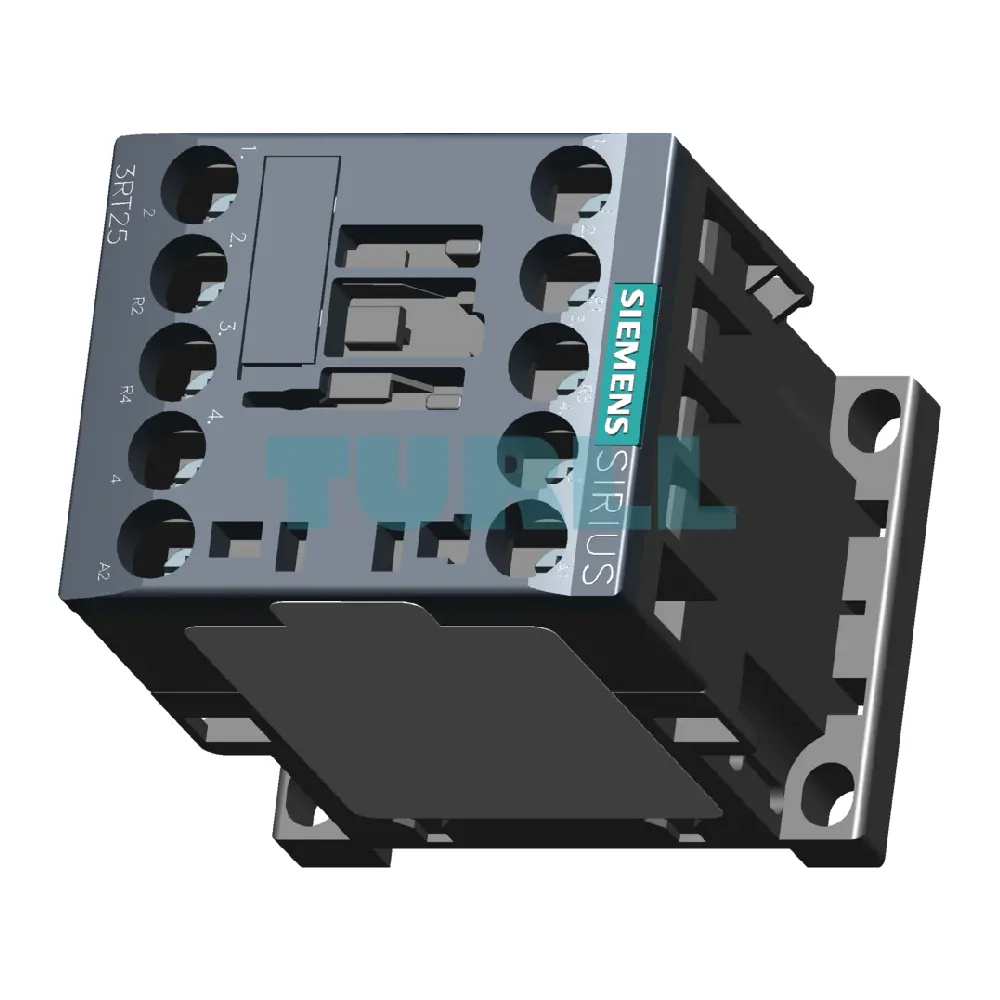 Siemens 3RT2516-1AN60 Power Contactor 4-Pole, 9A, 4 kW / 400V, AC-3