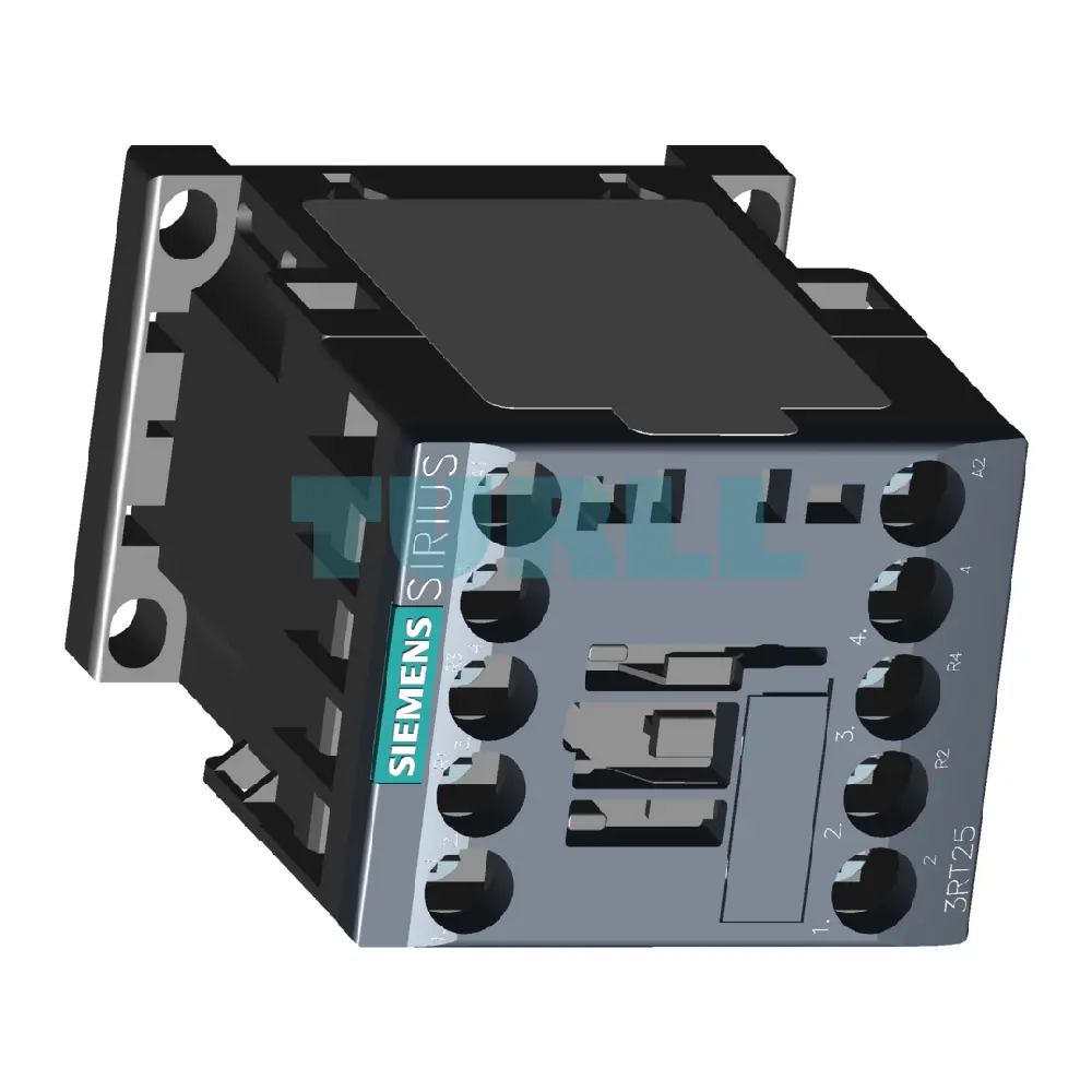 Siemens 3RT2516-1AN60 Power Contactor 4-Pole, 9A, 4 kW / 400V, AC-3