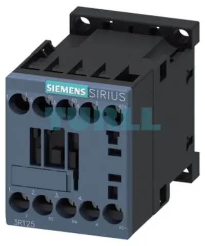 Siemens 3RT2516-1BF40 Power Contactor 4-Pole, AC-3, 9A, 4 kW / 400V