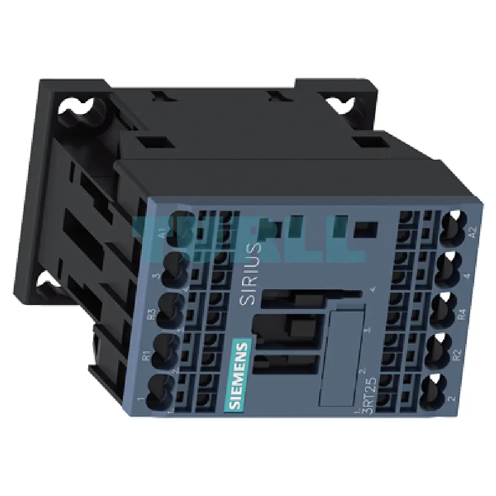 Siemens 3RT2516-2AK60 Power Contactor 9A, 4 kW, 4-Pole, AC-3, Spring-Loaded Terminal Original Brand New 2 Siemens 3RT2516-2AK60 Power Contactor 9A, 4 kW, 4-Pole, AC-3, Spring-Loaded Terminal
