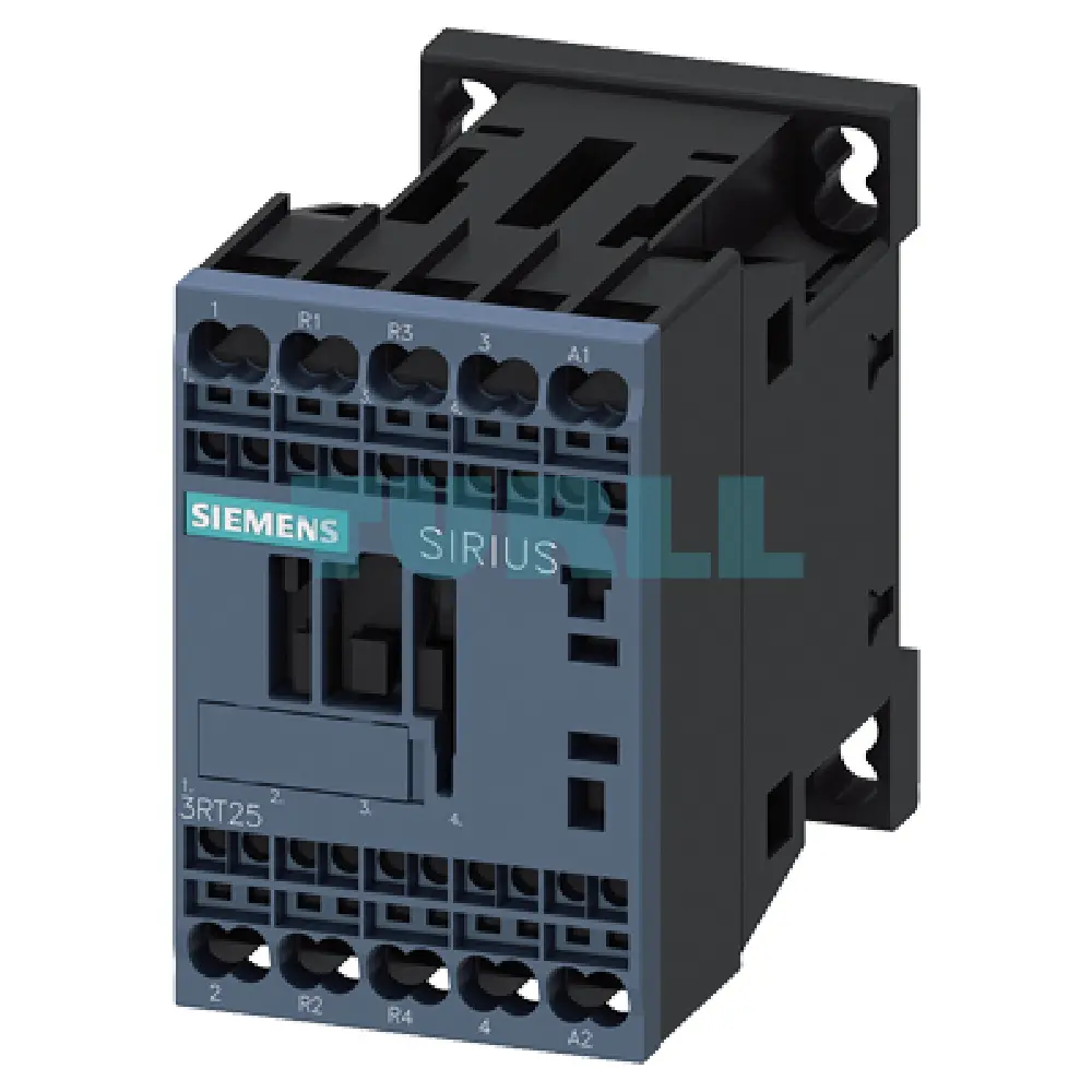 Siemens 3RT2516-2AP00 Power Contactor 4-Pole, 9A, 4 kW / 400V, AC-3, 230V AC