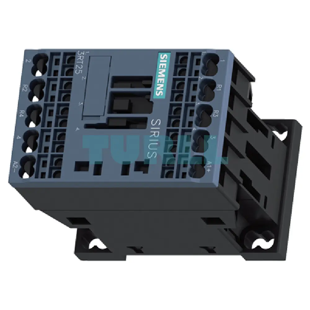 Siemens 3RT2517-2BM40 Power Contactor 4-Pole, AC-3, 12A, 5.5kW / 400V, 220V DC, Spring-Loaded Terminal Original Brand New 4 Siemens 3RT2517-2BM40 Power Contactor 4-Pole, AC-3, 12A, 5.5kW / 400V, 220V DC, Spring-Loaded Terminal