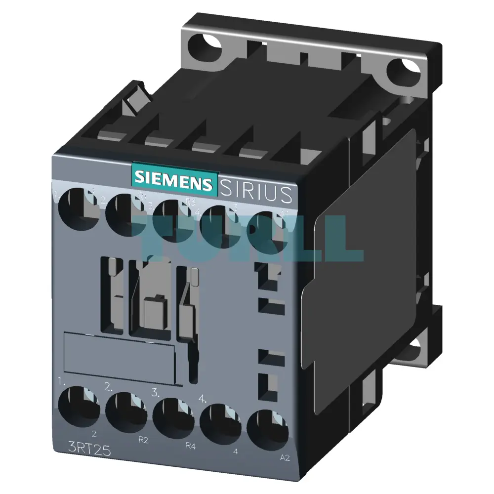 Siemens 3RT2518-1AP60 Power Contactor 16A, 7.5kW, 4-Pole, AC-3