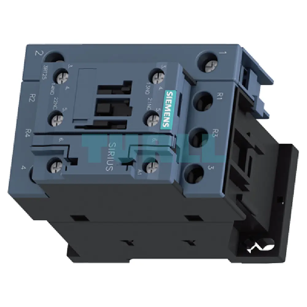 Siemens 3RT2526-1AV00 Power Contactor 25A, 11kW, 4-Pole, AC-3, 400V