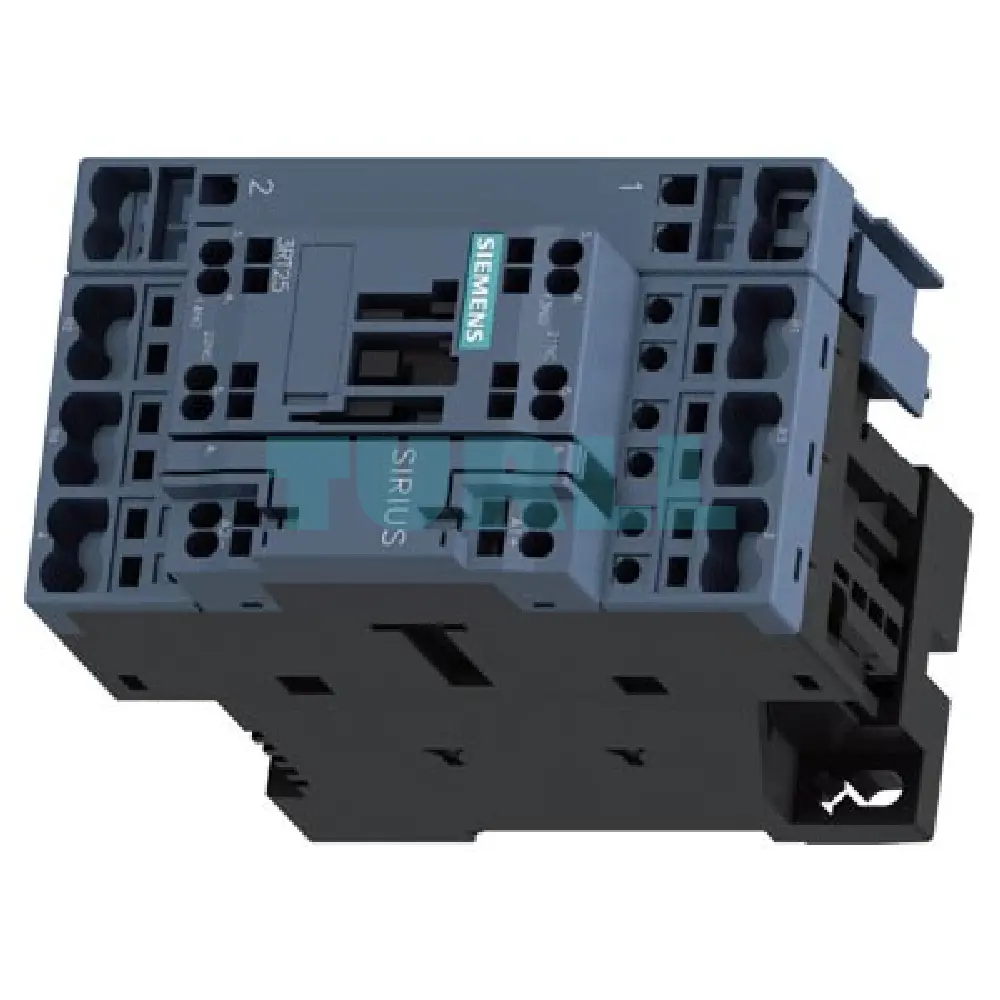 Siemens 3RT2526-2BF40 Power Contactor AC-3, 25A, 11kW/400V, 4-Pole, 110V DC Coil, S0 Size