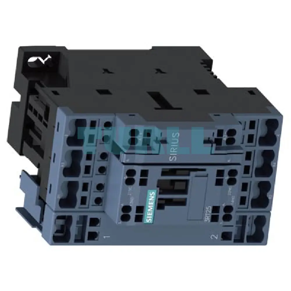 Siemens 3RT2526-2BF40 Power Contactor AC-3, 25A, 11kW/400V, 4-Pole, 110V DC Coil, S0 Size