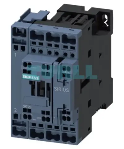 Siemens 3RT2526-2BW40 Power Contactor 25A, 11kW, 4-Pole, 48V DC, AC-3