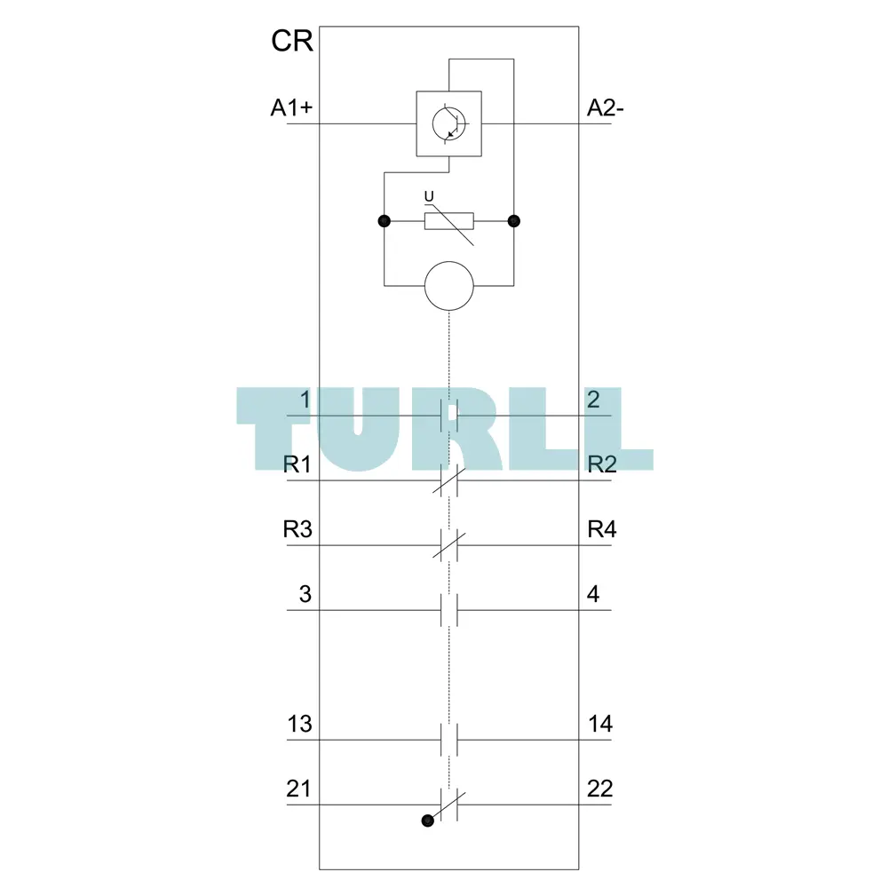 Siemens 3RT2526-2NF30 Power Contactor 25A, 11kW, 4-Pole with Integrated Varistor