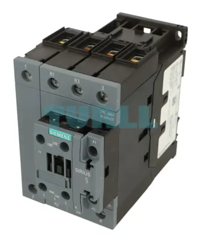 Siemens 3RT2536-1NP30 Power Contactor AC-3, 41A, 22kW, 400V, 4-Pole, S2 Contactor