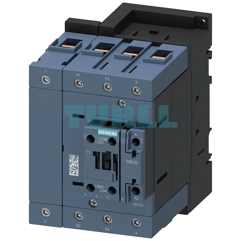 Siemens 3RT2544-1AP00 Power Contactor 65A, 30kW, 4-Pole, 230V AC, Screw Terminal Original Brand New 1 Siemens 3RT2544-1AP00 Power Contactor 65A, 30kW, 4-Pole, 230V AC, Screw Terminal