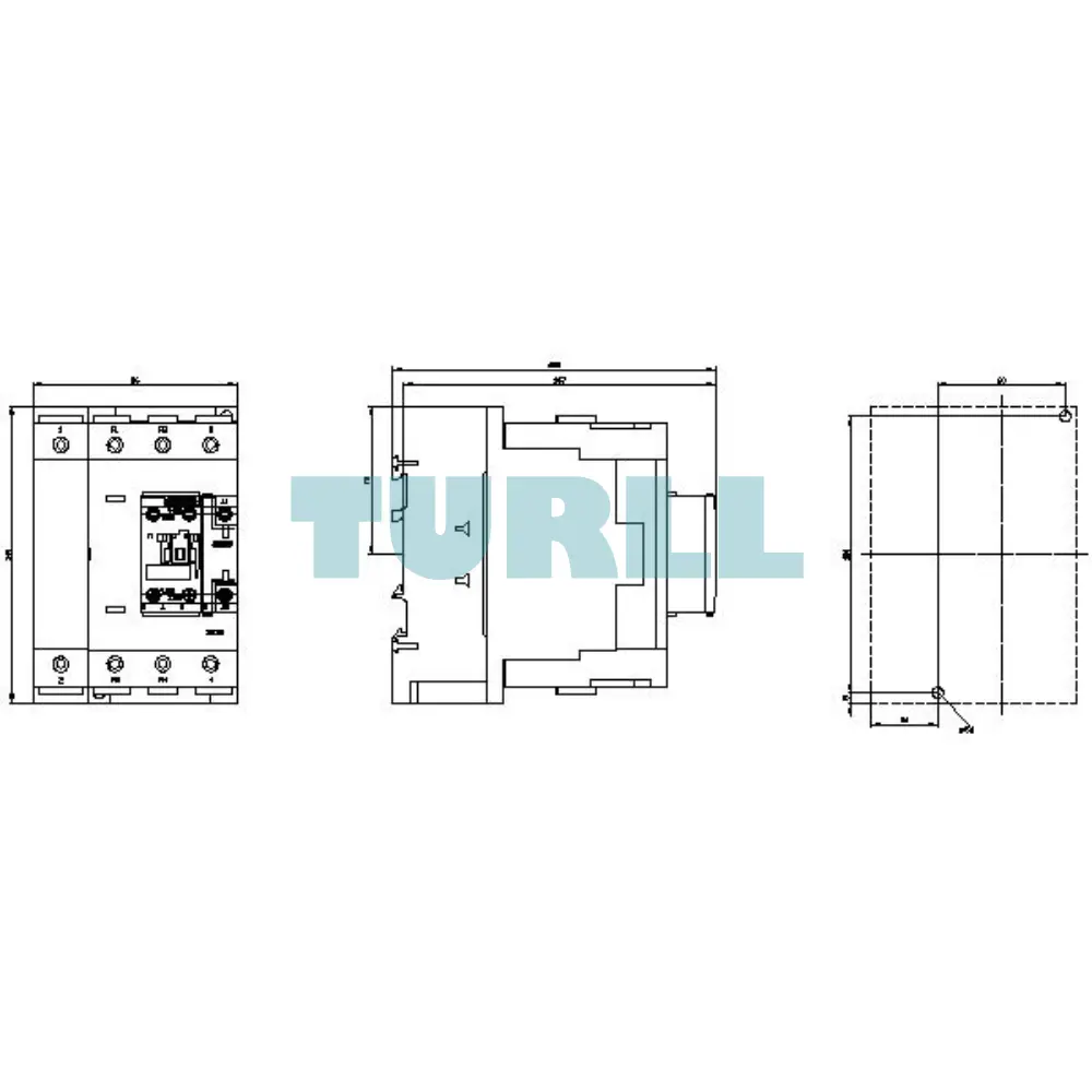 Siemens 3RT2544-1AP00 Power Contactor 65A, 30kW, 4-Pole, 230V AC, Screw Terminal Original Brand New 2 Siemens 3RT2544-1AP00 Power Contactor 65A, 30kW, 4-Pole, 230V AC, Screw Terminal