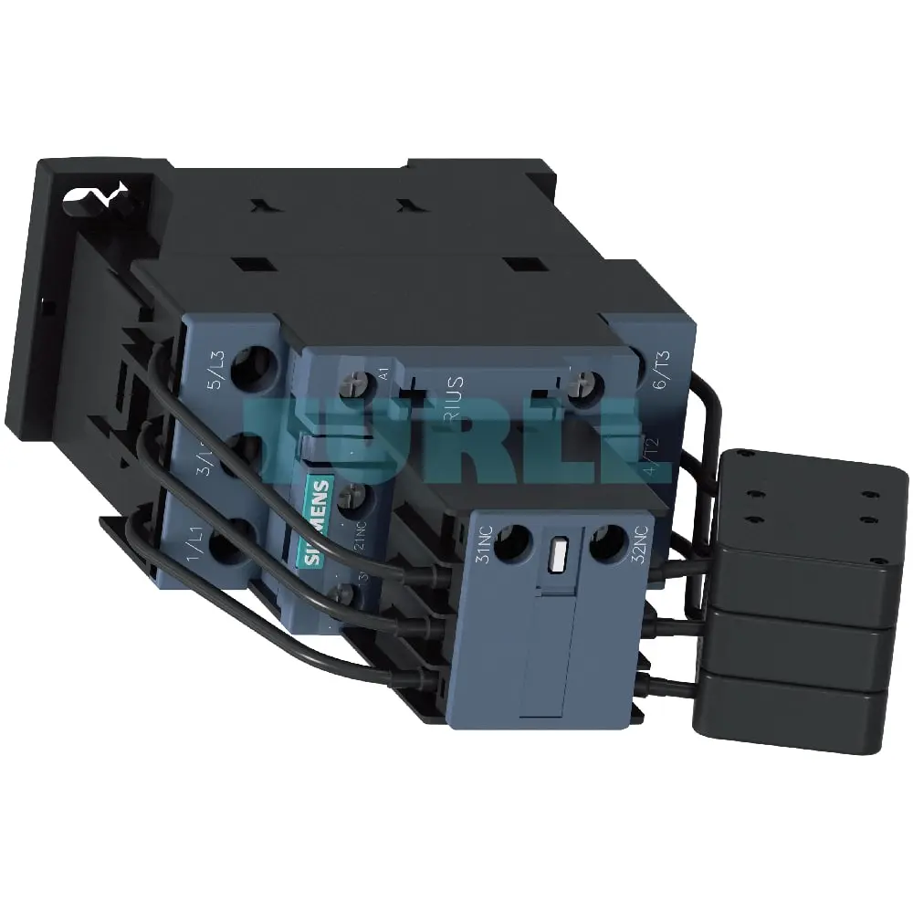 Siemens 3RT2617-1BB43 Capacitor Contactor, AC-6b 12.5 kVAr, 24V DC, 3-Pole, Size S00 Original Brand New 4 Siemens 3RT2617-1BB43 Capacitor Contactor, AC-6b 12.5 kVAr, 24V DC, 3-Pole, Size S00