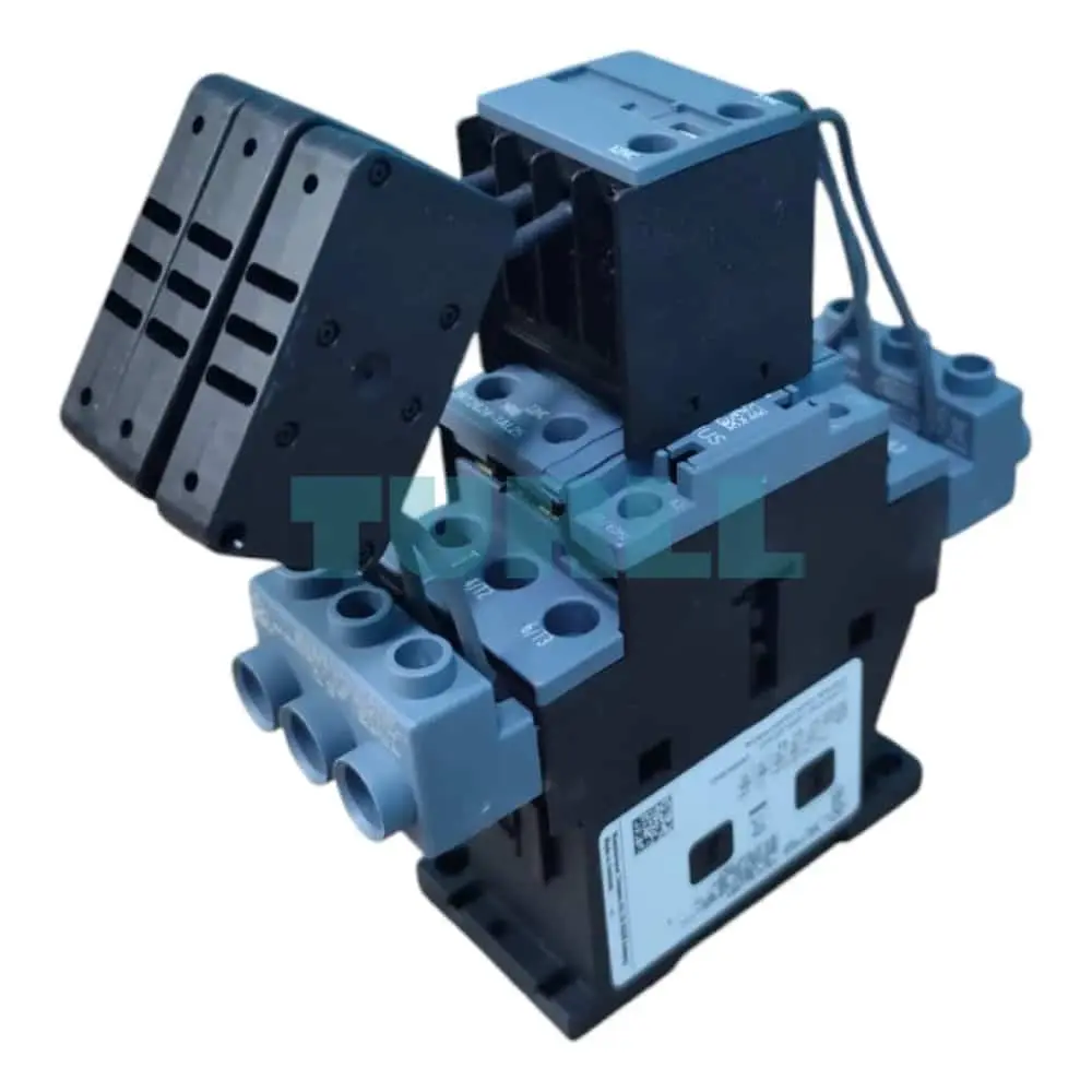 Siemens 3RT2628-1AL25 SIRIUS 3RT26 Capacitor Contactor, 33kVAr (400V), 230V AC Coil, S0 Size, Screw Terminal Original Brand New 1 Siemens 3RT2628-1AL25 SIRIUS 3RT26 Capacitor Contactor, 33kVAr (400V), 230V AC Coil, S0 Size, Screw Terminal