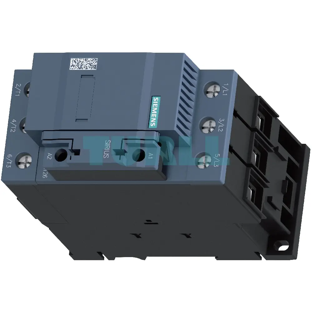 Siemens 3RT2636-1AF03 SIRIUS Capacitor Contactor, AC-6b 50 kVAr / 400V, 3-pole, 110V AC Coil, 1NO+1NC, Size S2 Original Brand New 4 Siemens 3RT2636-1AF03 SIRIUS Capacitor Contactor, AC-6b 50 kVAr / 400V, 3-pole, 110V AC Coil, 1NO+1NC, Size S2