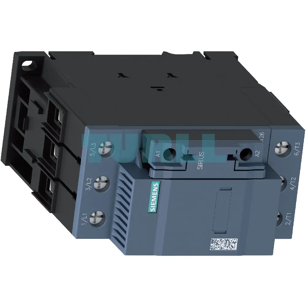 Siemens 3RT2636-1AF03 SIRIUS Capacitor Contactor, AC-6b 50 kVAr / 400V, 3-pole, 110V AC Coil, 1NO+1NC, Size S2 Original Brand New 2 Siemens 3RT2636-1AF03 SIRIUS Capacitor Contactor, AC-6b 50 kVAr / 400V, 3-pole, 110V AC Coil, 1NO+1NC, Size S2